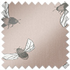 Busy Bee, Dusky Pink - Twist&Fit Roller Blind